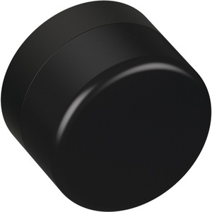 HEWI 610B Wall Door Buffer 90 Deep Black Matt 24mm Length Plastic <b>Draft</b> <b>Stopper</b> - Product Image 1
