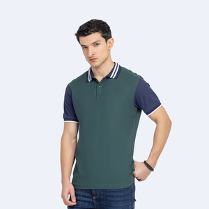 Polo de manga corta a la moda para hombre, camisetas ligeras y suaves de alta calidad, ligeras de estilos, colores personalizados - Product Image 1