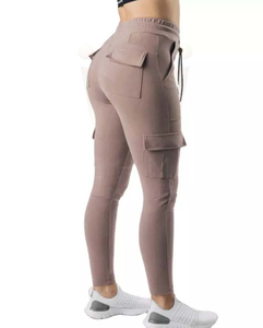 Pantalon cargo pour femme, matière de haute qualité, couleurs personnalisées, fermeture à cordon, respirant, séchage rapide, 300g, élégant, nouveau - Product Image 2