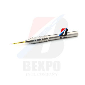 Fórceps de punta de raíz dental recto 140mm para eliminar fragmentos de raíz Acero inoxidable CE ISO - Product Image 3