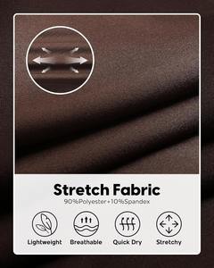 Pantalones cortos casuales para hombres | Pantalones cortos cómodos y elegantes para deportistas Pantalones cortos relajados para hombres | Pantalones cortos cómodos y elegantes para ropa informal - Product Image 3