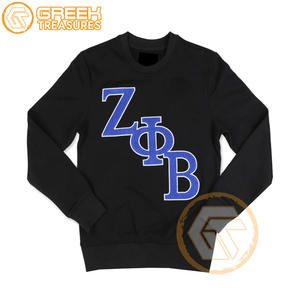 Por encargo último diseño Zeta Phi Beta mujeres sudadera Sorority ropa algodón polar transpirable más fina camisa de las mujeres - Product Image 1