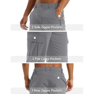 กางเกงแฟชั่นผ้าโพลีเอสเตอร์ลำลองสำหรับผู้ชายกางเกงวิ่งจ็อกเกอร์แบบเรียบง่ายมีกระเป๋า - Product Image 4