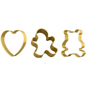 แม่พิมพ์เค้กคุ้กกี้โลหะแบบเฉพาะอุปกรณ์ทำคุ้กกี้ดีไซน์ทันสมัยทำจากโลหะแบบประหยัดและทนทาน - Product Image 4