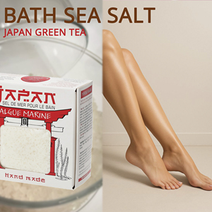 Sel de Bain au Lait d'Algues Marines du Japon OEM ODM Marque Privée Sel Marin Bain Relaxant Fabricant Cosmétique Vente en Gros Soins Corporels Spa UE - Product Image 3