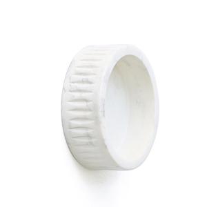 Cuenco de mármol blanco natural hecho a mano elegante de alta demanda para uso en cocina o mesa de comedor disponible al mejor precio - Product Image 5