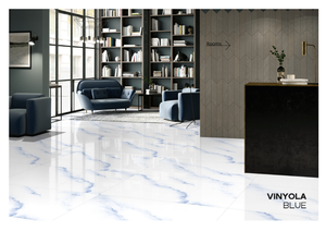 Venta caliente Diseño de mármol 600x1200mm Porcelana brillante Cerámica Azulejo de gran tamaño Piso de pared Azulejos de losas de piedra sinterizada - Product Image 2