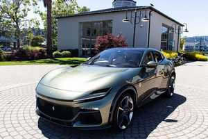 Purosangue AWD 2024 d'occasion en excellent état, avec turbocompresseur, sièges en cuir, régulateur de vitesse adaptatif, jantes R19, légèrement accidenté, sans frais de transfert. - Product Image 2