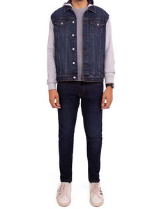 Chaquetas Vaqueras de Invierno para Hombre, Diseño Superior, Logotipo Personalizado, Servicio OEM de Alta Calidad, Transpirables, Ecológicas, MOQ Bajo - Product Image 4