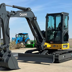 Achetez une mini-excavatrice John Deere 85G avec 6001-8000 heures d'utilisation, en excellent état, pour les espaces de travail restreints, en stock - Product Image 3