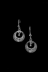 คุณภาพสูงแฮนด์เมดต่างหูเงินแท้ - Product Image 2