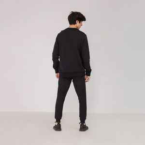 ชุดวอร์มผ้าฝ้าย100% แขนยาวสำหรับฤดูหนาวของผู้ชายผ้าฟลีซระบายอากาศได้ดีพิมพ์ลาย - Product Image 3