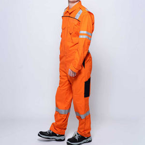 New Arrival Customized Work Wear Suits <b>Flame</b> <b>Proof</b> Boiler Suit Best Design Hi Vis Working <b>Overall</b> Light Weight Safety Coverall - Product Image 4