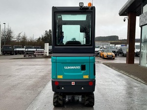 Mini-excavatrice Sunward SWE17F de 1,7 tonne, excavatrice compacte sur chenilles, mini-excavatrice diesel à vendre - Product Image 3