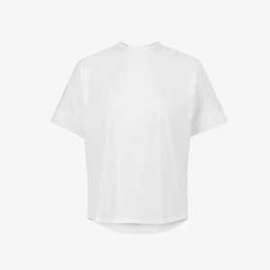 Venta al por mayor camisas de ajuste holgado señoras logotipo personalizado mujeres camiseta de gran tamaño 2025 de alta calidad suave 100% algodón camiseta para niñas - Product Image 6