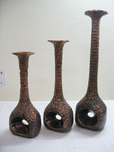 Vase à fleurs en métal aluminium argenté pour la décoration d'hôtel et de fête à la maison pour Noël et toute l'année - Product Image 4