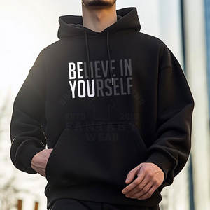 เสื้อฮู้ดผู้ชายทรงหลวม สไตล์สบายๆ  ออกแบบมาเพื่อสภาพอากาศหนาวเย็น - Product Image 5