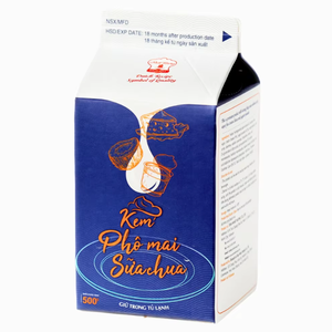 Crema No Láctea para Bebidas, Fabricante Directo al por Mayor, OEM/ODM, Crema para Postres de Yogur y Queso, Crema para Café, Té con Leche, 500G, Personalizable - Product Image 1