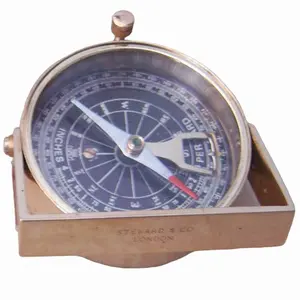 Compas nautiques, boussole en laiton personnalisée, boussole directionnelle de navigation maritime, boussole de poche avec votre logo de nom