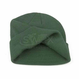 Services OEM, bonnets en jacquard classiques et élégants en tissu de laine avec logo personnalisé, bonnets d'hiver - Product Image 6