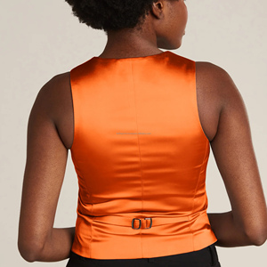 Chaleco Casual de Algodón de Color Liso para Mujer, Sin Mangas, Chaleco de Plumón, Nueva Moda 2026 al por Mayor - Product Image 2