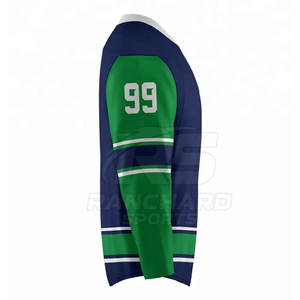 Camiseta Deportiva de Fútbol de Secado Rápido y Transpirable, Jersey de Hockey sobre Hielo, Diseño Nuevo y Suave, Original, Personalizada para Equipos Deportivos - Product Image 2