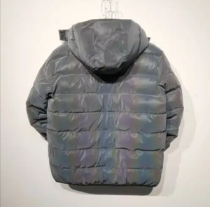 Chaqueta acolchada reflectante colorida de alta calidad para hombre, prendas de vestir cálidas con capucha para invierno, estilo OEM | Fabricantes profesionales - Product Image 5