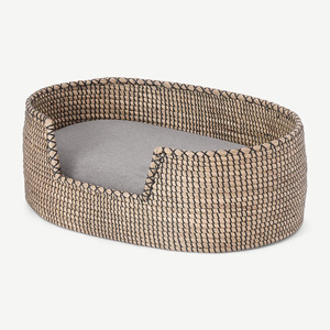 Cesta de cama para mascotas de algas marinas para perros y gatos cachorro natural gatito nido para dormir camas para mascotas más vendidas - Product Image 3