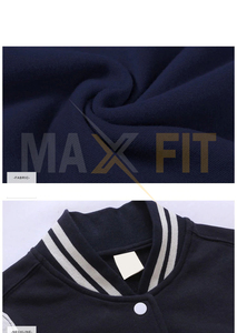 Nueva chaqueta de béisbol para hombre 2025 Diseño de moda Vino Hombres Slim Fit College Varsity Jacket by MAXFIT ENTERPRISES - Product Image 3
