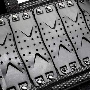 Combinaison de protection pour moto pour jeunes, respirante, protection de la poitrine, de la colonne vertébrale, du dos, des épaules, des coudes, des genoux, course de motocross, ski, tout-terrain, été - Product Image 3