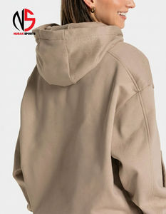 Ensemble de survêtement 2 pièces pour femme de haute qualité, chaud, à manches longues, décontracté, avec crop top à capuche et pantalon de survêtement – Produit de qualité supérieure 2026 - Product Image 5