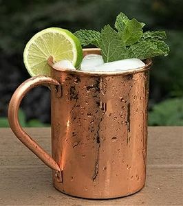 Taza de cobre puro sólido de calidad superior Taza de cobre de estilo moderno a la venta por exportadores indios a precios bajos - Product Image 4