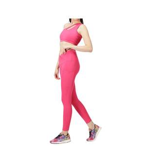 Conjunto de Yoga de 2 Piezas, Leggings Deportivos para Gimnasio, Impresión por Sublimación 3D sin Costuras, Novedades al por Mayor - Product Image 3