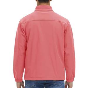 Chaqueta Cortavientos Personalizada con Logotipo, Chaqueta Deportiva Ligera, Impermeable, de Softshell para Hombre, Color Rosa - Product Image 4