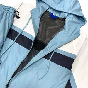 ชุดวอร์มกันลมสำหรับผู้ชายเสื้อกันลมกันน้ำแห้งเร็วระบายอากาศได้แบบเต็มรูปแบบดีไซน์ใหม่สำหรับกลางแจ้งโลโก้ที่กำหนดเอง - Product Image 2