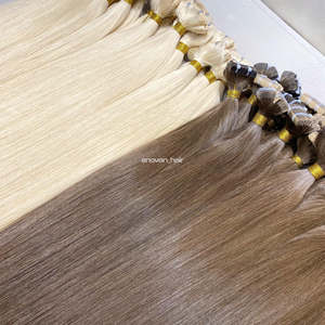 Ruban adhésif de haute qualité dans les extensions de cheveux de cheveux vietnamiens faits avec la technique slave pour une finition lisse et naturelle - Product Image 2