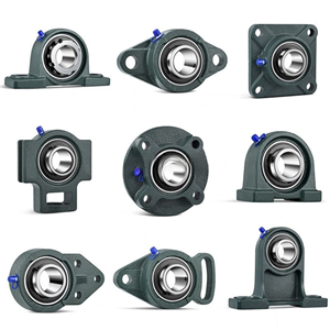 Paliers à roulement sphérique verticaux CNZ UCP201/UCP202/UCP203 en acier inoxydable, graissage P5, précision, température maximale 120°C - Product Image 3