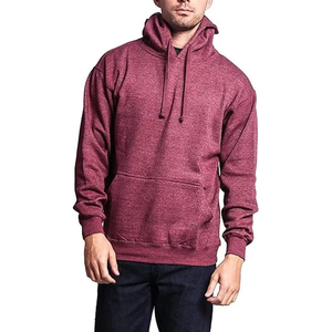 เสื้อมีฮู้ดสำหรับผู้ชายผ้าฝ้ายขนาดใหญ่พิมพ์ลายออกแบบโลโก้ได้ตามต้องการ - Product Image 1