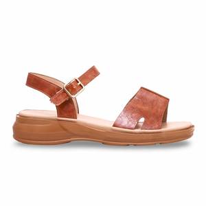 Sandale à talon moutarde décontractée CL7163 - Product Image 4