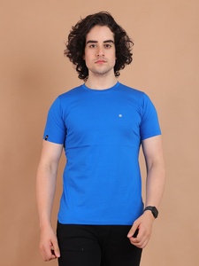 เสื้อยืดแขนครึ่งแขนของผู้ชาย100% ผ้าฝ้ายพรีเมี่ยมลำลองสมาร์ท-ลำลองสวมใส่ในชีวิตประจำวัน260น้ำหนักผ้าแกรม - Product Image 2