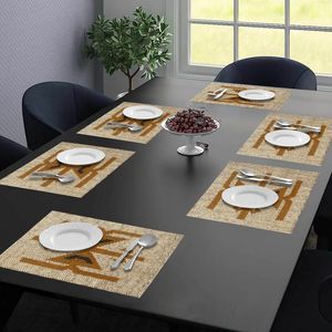 Sang Trọng Thiết Kế Mới 100% Hữu Cơ Tự Nhiên Len Đay Handmade Màu Sắc Khác Nhau Và Kích Cỡ Dệt Bữa Ăn Thảm Placemats Bảng Khách Sạn Mat - Product Image 3