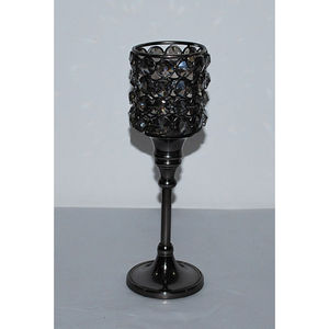 Bougeoir votif de table de forme ronde de qualité supérieure et support idéal pour la décoration de la maison Bougeoir d'intérieur élégant - Product Image 4