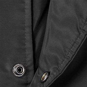 Chaqueta de bombardero para hombre, chaqueta de satén ligera con botones a rayas informales para hombre, chaqueta de satén de béisbol universitario para hombre OEM - Product Image 4