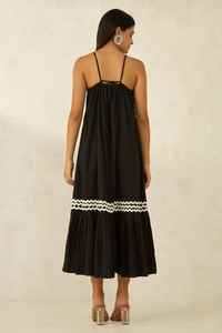 2025เดรสยาวแบบลำลองผ้าเรยอน100% แท้ลายดอกไม้คอกลมสวิงฟรีไซส์ - Product Image 2