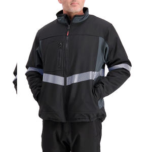 Veste Softshell d'hiver chaude pour homme, col montant, polyester, veste de sport et de randonnée pour homme - Product Image 4