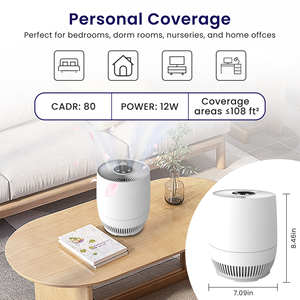 Purificador de Aire Inteligente Cobectal HY1800 HEPA para Mascotas y Hongos, Purificador de Aire Inteligente - Product Image 5