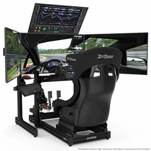 Simulateurs de course NEW Pro II originaux avec technologie de moteur à vibrations immersives, plateforme de simulation de jeu complète - Product Image 1