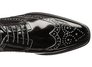 Zapatos de Vestir de Oficina de Primavera Ligeros, Elegantes y Negros Hechos a Mano Personalizados al por Mayor, Botas de Trabajo Oxford 100% Cuero - Product Image 4