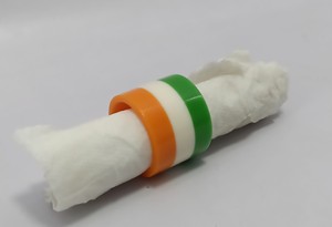 Servilleteros de madera personalizados de estilo antiguo, vajilla de resina hecha en la India para uso doméstico - Product Image 3