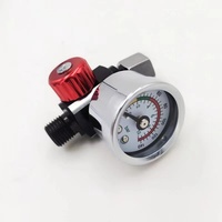 Régulateur de pression avec manomètre en aluminium argenté, filtre à eau en ligne pour compresseur d'air, outils de filtre, régulateur OEM, garantie 3 ans
